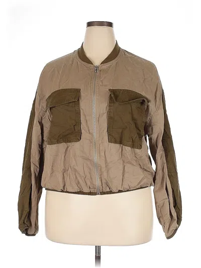 Pre-owned Intempo Jacket In Brown