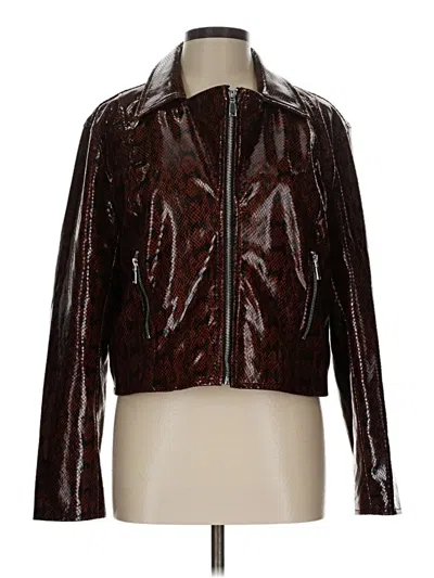 Pre-owned Intempo Jacket In Brown
