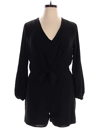 Pre-owned Intempo Romper In Black