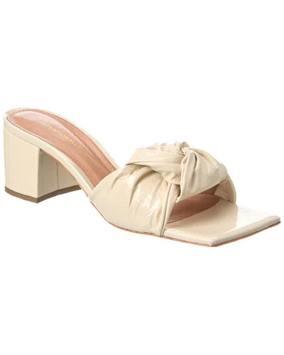 Intentionally Blank Cay Leather Sandal In Gold