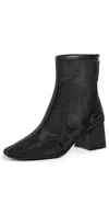 Intentionally Blank Century Booties Black In Black