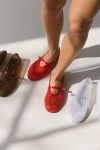 Intentionally Blank Classy Jelly Mary Jane Flat In Cherry, Women's At Urban Outfitters