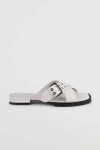 Intentionally Blank Clipz Leather Sandal In White, Women's At Urban Outfitters