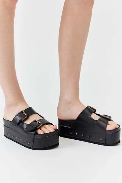 Intentionally Blank Cooper-2 Platform Sandal In Black, Women's At Urban Outfitters