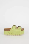 INTENTIONALLY BLANK COOPER-2 PLATFORM SLIDE SANDALS