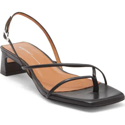 Intentionally Blank Fifi Slingback Sandal In Black