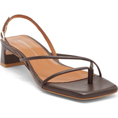Intentionally Blank Fifi Slingback Sandal In Brown