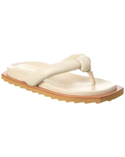Intentionally Blank Goody Leather Sandal In White