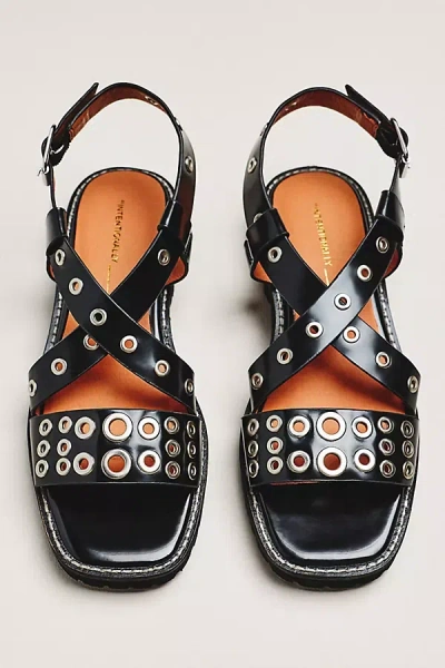 Intentionally Blank Inzo Sandals In Black