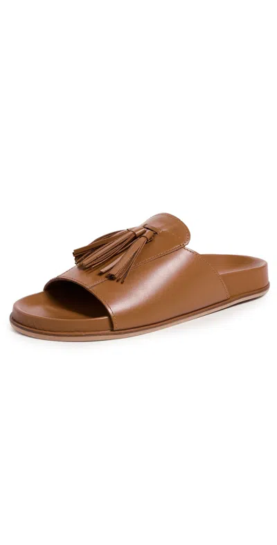 Intentionally Blank Jefferson Sandals Caramel In Multi