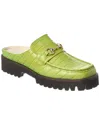 Intentionally Blank Kowloon Leather Loafer In Green