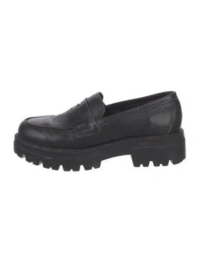 Pre-owned Intentionally Blank Leather Loafers In Multi