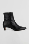 Intentionally Blank Lexi Kitten Heel Ankle Boot In Black, Women's At Urban Outfitters In Black