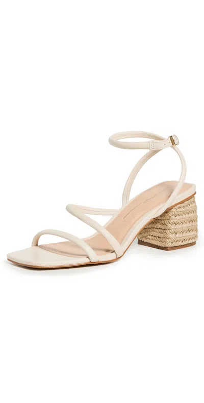 Intentionally Blank Limo Sandal Heels Cream