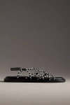 Intentionally Blank Lychee Sandals Black White In Black