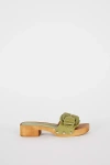 Intentionally Blank Mar Clog Sandal In Olive