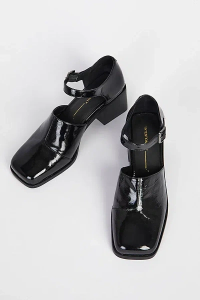 Intentionally Blank Marty Heeled Mary Jane In Black, Women's At Urban Outfitters