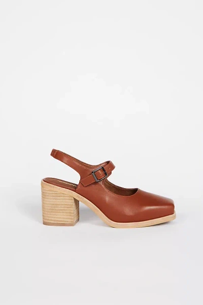 Intentionally Blank Office Heels In Brown
