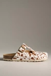 Intentionally Blank Parma Mules In White