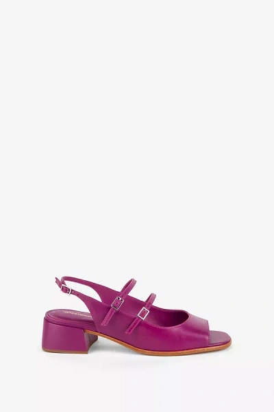 Intentionally Blank Peaches Heels In Purple