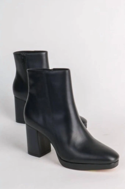 Intentionally Blank Rachel Ankle Boot In Black