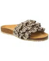 Shop Intentionally Blank Ruffy Sandal In Green