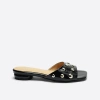 Intentionally Blank Sadie Sandal In Black