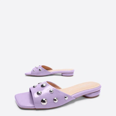 Intentionally Blank Sadie Sandal In Pink/purple