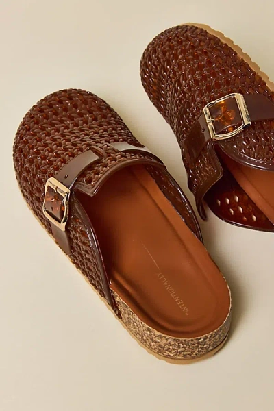 Intentionally Blank Seth Jelly Mule In Caramel, Women's At Urban Outfitters In Brown