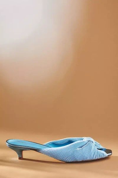 Intentionally Blank Slingback Heels In Blue