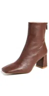 Intentionally Blank Tabatha Booties Espresso In Espresso