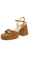 Intentionally Blank Tune Sandals Chestnut In Chestnut