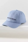 Intentionally Blank Typewriter Baseball Cap In Blue