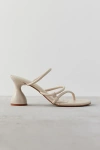 Intentionally Blank Una Strappy Mule Heel In Cream, Women's At Urban Outfitters