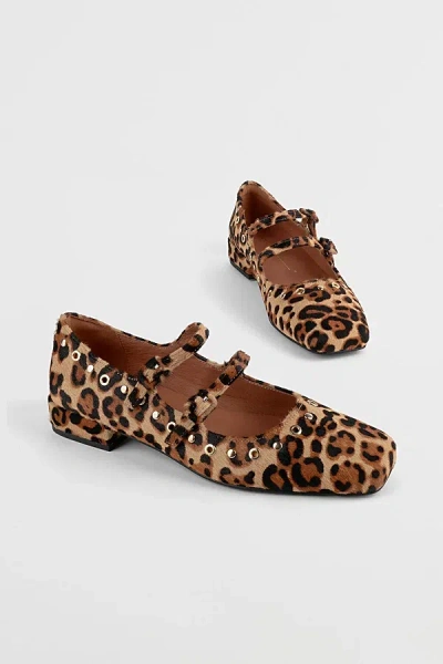 Intentionally Blank Venezuela Double Strap Mary Jane Shoe In Brunette, Women's At Urban Outfitters