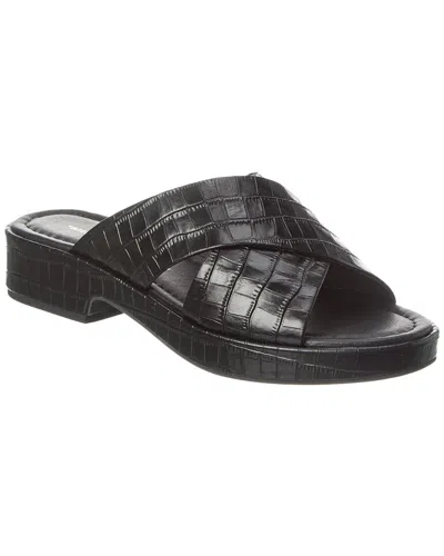 Intentionally Blank Vonda Leather Sandal In Black