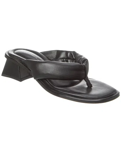 Intentionally Blank Whitman Leather Sandal In Black