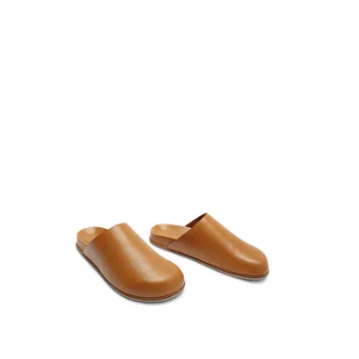 Intentionally Blank Women's Agatha Slip On Natural Sole Mule-brown