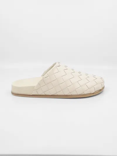 Intentionally Blank Women's Aggie Slip On Mules In Cream In White