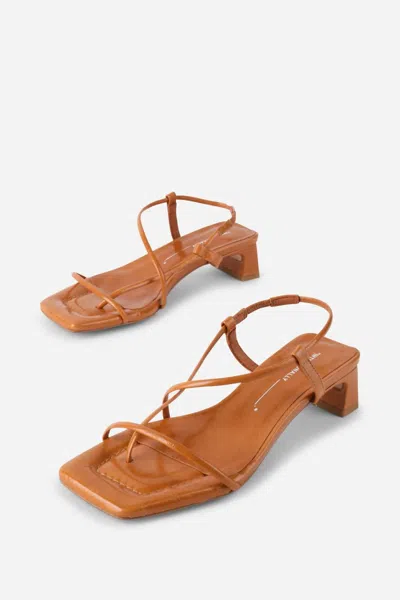 Intentionally Blank Women's Anca Heel In Toffee In Brown