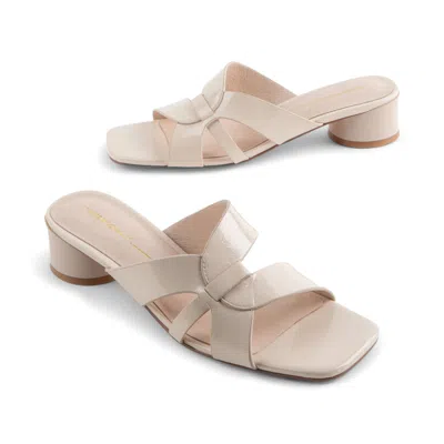 Intentionally Blank Women's Beatrix Heeled Sandal-neutrals In Black