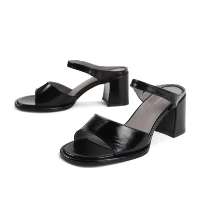 Intentionally Blank Women's Black Apex Block Heel Sandal