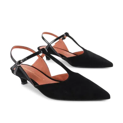 Intentionally Blank Women's Black Bbgirl Kitten Heel Pump