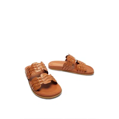 Intentionally Blank Women's Brian Natural Sole Sandal-brown
