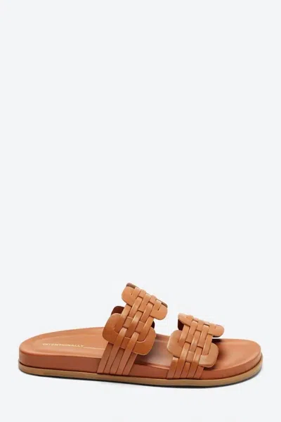 Intentionally Blank Women's Brian Sandal In Tan In Multi
