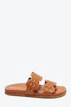 Intentionally Blank Women's Brian Slip On Sandals In Tan In Multi