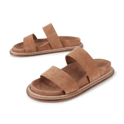 Intentionally Blank Women's Brown Jasmine Flat Sandal