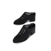 Intentionally Blank Women's Caps Heeled Mule-black In Black