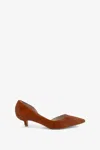 Intentionally Blank Women Costa Kitten Heel In Chestnut