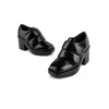 Intentionally Blank Women's Crime Platform Loafer-black In Black
